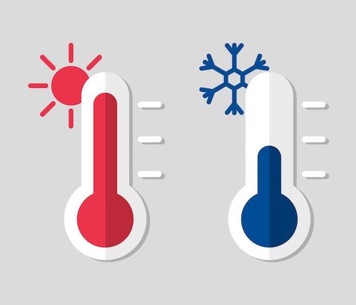 < img src =”thermometer.jpg” alt = "side by side view of a hot and cold thermometer " >
